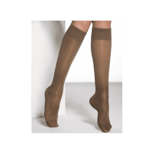 Media transparente Miss Relax 100 Sheer para mujer moderna - compresión ligera y confort.