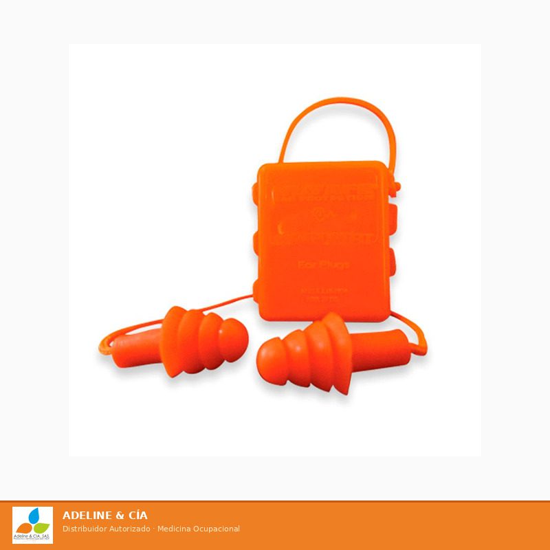 Tapaoído IN 9092 Silicona 4 Membranas con Cordón